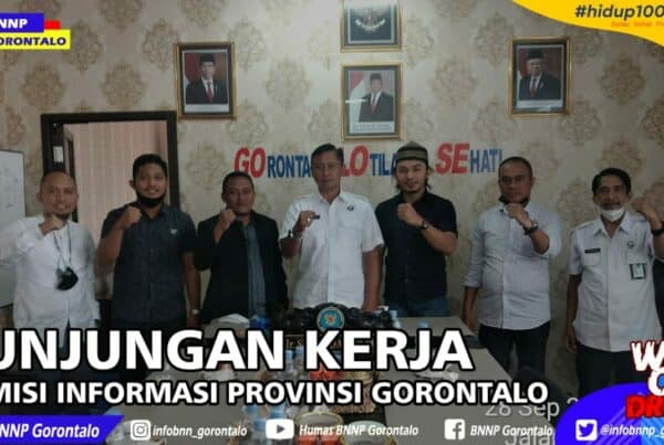 Komisi Informasi Kunjungi BNNP Gorontalo, Ada Apa..??