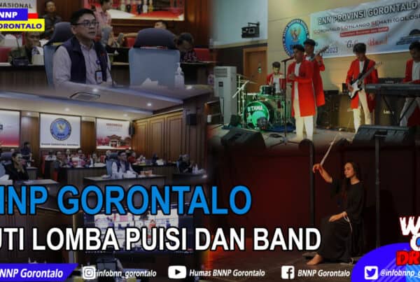 BNNP Gorontalo Ikuti Lomba Puisi dan Band
