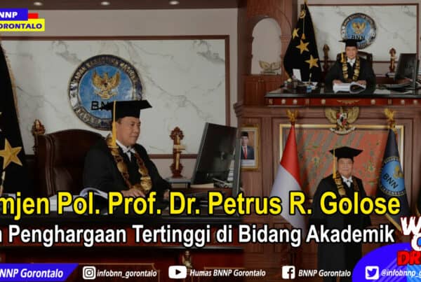 Komjen Pol. Prof. Dr. Petrus R. Golose Raih Penghargaan Tertinggi di Bidang Akademik