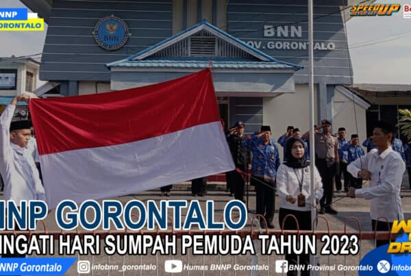 BNNP Gorontalo Peringati Hari Sumpah Pemuda Tahun 2023